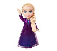 Frozen 2 - Elsa Muñeca Musical Grande de 38 cm - Elsa Canta Las 14 Frases de la Película - El Vestido Tiene Preciosos Detalles y se Ilumina - Muñeca Única para niñas con 3 años +