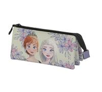 Frozen 2 Emotion-Estuche Portatodo Triple, Beige, 23 x 11 cm