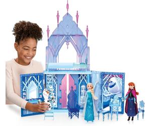 FROZEN 2 FOLD & GO CASTILLO DE HIELO + MUÑECA FROZEN - Hasbro 3 años +