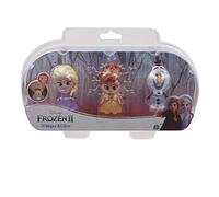 Frozen 2 -Whisper & glow. Minifiguras de los personajes favoritos de Frozen, que cambian de color con un soplido. Pack 3 figuras(FRN75000)