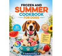 FROZEN AND SUMMER COOKBOOK FOR DOGS: Frozen Dog Treats, Cooling Pupsicles And Ice Cream Recipes To Cool Your Pup On Heatwave & Summer Days (Full Color Print)