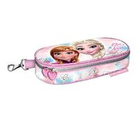 Frozen Anna Elsa Magic Estuche Porta Lápices Plano Escuela Organizado
