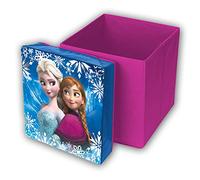 Frozen - Caja-Puff Acolchada, 31 x 31 x 33 cm (Sun City RNA401347)