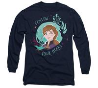 Frozen Camiseta Follow Your Heart de Anna para Adultos Unisex (TV14815)