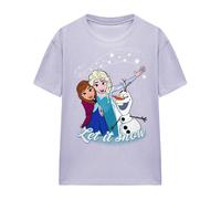 Frozen Camiseta Let It Snow de Elsa Anna para Mujer (TV24200)