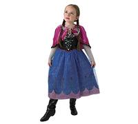 Frozen - Disfraz Anna con luz y música, talla L (Rubie's Spain 610365-L)