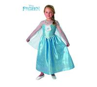 Frozen - Disfraz Elsa Deluxe Infantil, L (Rubie'S Spain 888683-L)