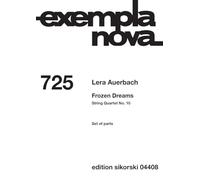 Frozen Dreams: String Quartet No. 10. 725. string quartet. Jeu de parties.