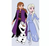Frozen: Elsa, Anna, Olaf toalla - 30 x 50 cm