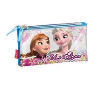 Frozen - Estuche portatodo Triple Plano (Montichelvo MC-52337) (Montichelvo 52337)