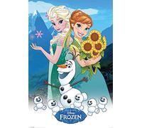 Frozen Fever Póster (Tamaño Grande), Multicolor