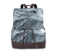 Frozen Fox - Mochila de viaje para mujer, mochila casual, mochila de cuero estampada para mujer para el trabajo