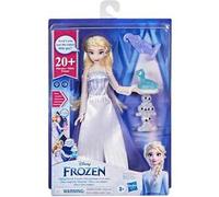 Hasbro Muñeca Disney Frozen Habla y Amigos 2 Elsa F2230 con sonidos y frases, a partir de 3 años