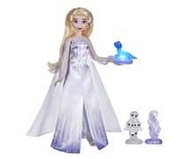 Hasbro Muñeca Disney Frozen Habla y Amigos 2 Elsa F2230 con sonidos y frases, a partir de 3 años