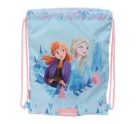 FROZEN ICE MAGIC - Mochila Saco Plano Junior, Mochila, Ideal para Niños de Diferentes Edades, Cómoda y Versátil, Calidad y Resistencia, 26x34 cm