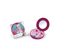 Frozen Set maquillaje Polvera con espejo y brillos labiales 6 unidades