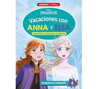 Frozen II. Vacaciones con Anna y Elsa. Empiezo infantil (Disney. Cuaderno de vacaciones 4 años): Desarrolla tu inteligencia emocional (Aprendo con Disney)