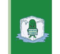 Frozen in Ice: Angry Cold Pickle notebook