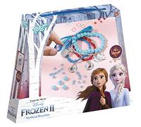 Frozen- Eiskristallarmbänder Juego místicas Disney CREA Tus propias Pulseras II con Diferentes Colgantes, Cintas de Raso y Hermosas Perlas, Regalo para niñas, Multicolor (TM Essentials 680746)