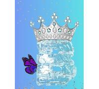 "Frozen Letter B Notebook - Ice Queen Edition" lub "Sparkling Letter B - Elegant Ice Edition": "Premium Journal with Lined Pages for Writing, Gifts & Personal Use"