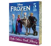 Frozen Little Golden Book Library: Frozen /A New Reindeer Friend / Olaf's Perfect Day / The Best Birthday Ever / Olaf Waits for Spring (Little Golden Boosk: Disney Frozen)