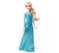 Mattel Disney Frozen Elsa Muñeca con look reina de hielo, juguete +3 años (HLW47)