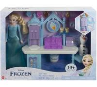 FROZEN Playset Carretilla Helados de Elsa Y Olaf Texto Original En MATTEL HMJ48