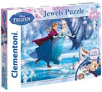 Frozen - Puzzle 104 Piezas, con Joyas (Clementoni 206018)