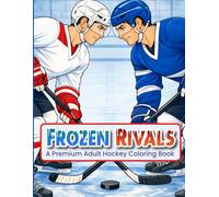 Frozen Rivals: A Premium Adult Hockey Coloring Book