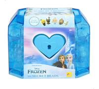 Lisciani - FROZEN: MI CONJUNTO DE PERLAS SECRETAS - Kit de Creación de Joyas - Cofre con Cerradura y Llave - Perlas Coloridas y Personaje de Frozen - Desde 3 años en adelante