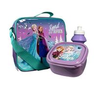 TDL Frozen 'Spirit of The Season' - Juego de lonchera con caja para sándwich y botella