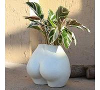 FROZZUR Maceta para Plantas corporales, macetas de Cuerpo Femenino con Agujeros de Drenaje, Maceta de Resina Moderna, diseño Moderno, Piezas de Forma Bohemia, Flores Artificiales en Maceta para