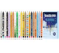 FRPABCF Juego Bolígrafos de Gel-borrables - Bola en el Extremo para Eliminar la Tinta, Termosensible, Punta de 0,7 mm de Diámetro (Juego de artículos de papelería)