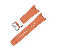 FRSWEQY Correas de goma GST-W300/GST-S110/S100G/GST-W110/W100G Camuflage brazalete deportivo accesorios de banda de reloj adecuados for Casio Fit for G-Shock(Orange S)