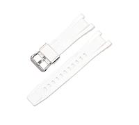FRSWEQY Correas de goma GST-W300/GST-S110/S100G/GST-W110/W100G Camuflage brazalete deportivo accesorios de banda de reloj adecuados for Casio Fit for G-Shock(White S)