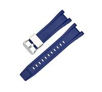 FRSWEQY Correas de goma GST-W300/GST-S110/S100G/GST-W110/W100G Camuflage brazalete deportivo accesorios de banda de reloj adecuados for Casio Fit for G-Shock(Dark blue S)