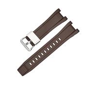 FRSWEQY Correas de goma GST-W300/GST-S110/S100G/GST-W110/W100G Camuflage brazalete deportivo accesorios de banda de reloj adecuados for Casio Fit for G-Shock(Brown S)