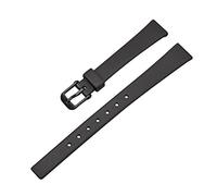 FRSWEQY Pulsera elástica impermeable duradera adecuada for Casio LQ LQ-139 130/140 1 Correa de reemplazo de goma negra premium 2mm