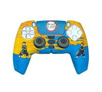 FRTEC - Demon Slayer Custom Kit Licencia Oficial, Carcasa Rígida + Grips + Sticker Touchpad para DualSense, PS5