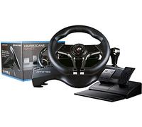 FR-TEC Hurricane MKII Negro Volante + Pedales Nintendo Switch, PC, PlayStation 4, Playstation 3