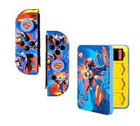 FRTEC - Pack de Accesorios DC Combo Compatible con Nintendo Switch y OLED (Superman)