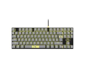FRTEC - Teclado Mecánico Gaming con Cable TKL, Batman Accesorios PC Gaming Licencia Oficial (Batman Teclado)