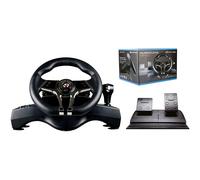 FRTEC - Volante de carrera HURRICANE MK II con pedales y cambio de marchas secuencial integrado (Playstation 4, Playstation 3,