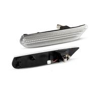 FRTRGVUVXP 2 Luces De Posición Laterales Dinámicas Para Porsche Para Boxster 986 996 911 Para Carrera Para Targa 1996-2004(Plata)
