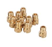 FRTRGVUVXP Accesorios Motocicletas 10 Piezas Chorros Principales Carburador Boquilla Principal Metálica para Carburador 82-105 para GY6 50cc 139QMB Scooter Ciclomotor Carburador Motor