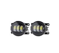 FRTRGVUVXP Faro Antiniebla Blanco Amarillo De 8000 Lm 30 W 12 V Para Jeep Para Wrangler JK, Para Grand Para Cherokee Y Para Renegade BU 2015, 2016 Y 2017(P-White)