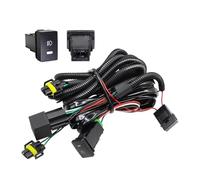 FRTRGVUVXP Faros Antiniebla DRL Ámbar Blanco 30 W Y 6000 Lm Para Jeep Para Renegade BU 2015, 2016, 2017, 2018, 2019 Y 2020 Y Parachoques Delantero.(Harness Wire)