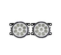 FRTRGVUVXP Faros Antiniebla Para Jeep, Para Wrangler JK, Para Grand Para Cherokee Y Para Renegade BU 2015-2017 8000 Lm 30 W Blanco Y Amarillo, 12 V(9 White)