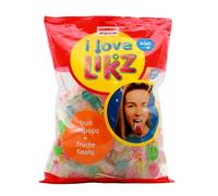 Frucht Knots - Paletas dulces con sabor a fruta, 1150 g, paquete de 200 unidades