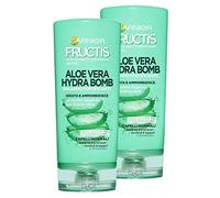 Fructis Garnier Acondicionador Fortificante Aloe Vera Hydra Bomb - 3 Paquetes de 222 gr